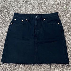 Levi denim skirt
